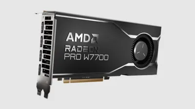 AMD Radeon Pro W7700 - Grafikkort - Radeon Pro W7700 - 16 GB GDDR6 - PCIe 4.0 x16 - 4 x DisplayPort