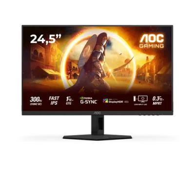 AGON by AOC 25G4SRE 24,5" Fast IPS gaming skärm | Full HD, 300Hz (310Hz OC), 1ms, HDR400