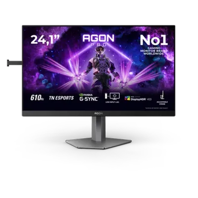 AGON by AOC AG246FK6 24,1" TN eSports-skärm | Full HD, 600Hz (610Hz OC), 0,5ms, HDR400