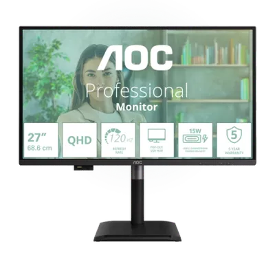 Q27P4U 27" IPS skärm | QHD, 120Hz, USB Hub