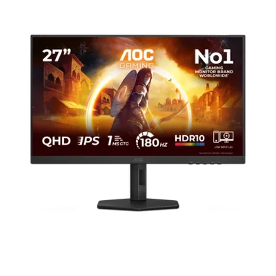 AGON by AOC Q27G4XF 27" gaming skärm | QHD, 180Hz, 1ms