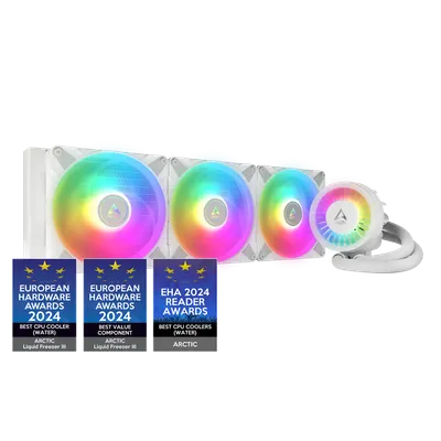 Liquid Freezer III 420 A-RGB (White)