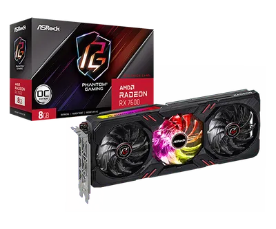 Radeon RX 7600 Phantom Gaming 8GB OC