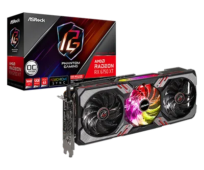 Radeon RX 6750 XT Phantom Gaming D 12GB OC