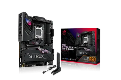 ASUS ROG STRIX B850-E GAMING WIFI Moderkort - AMD B850 - AMD AM5 socket - DDR5 RAM - ATX