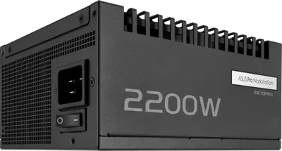 ASUS Pro WS 2200 Strömförsörjning - 2200 Watt - ATX 3.1 - 80 Plus Platinum certificate