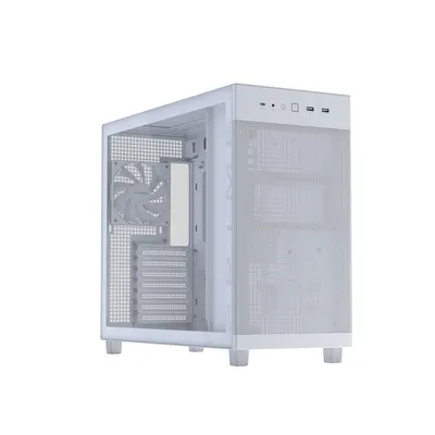 ASUS Prime AP303 TG White - Chassi - Miditower - Vit