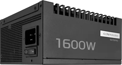 ASUS Pro WS 1600 Strömförsörjning - 1600 Watt - ATX 3.1 - 80 Plus Platinum certificate