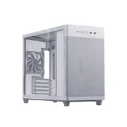 ASUS Prime AP201 Tempered Glass - White - Chassi - Minitower - Vit