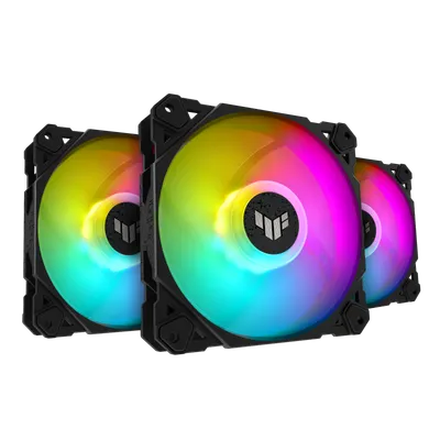 TUF Gaming TF120 ARGB Fan - Triple Fan Kit with ARGB Controller