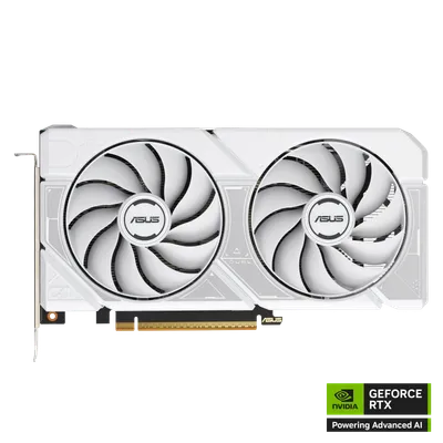 ASUS Dual GeForce RTX™ 5060 White OC Edition 8GB GDDR7