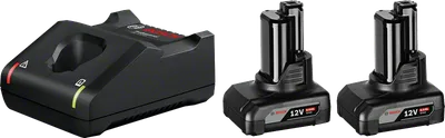 2 x GBA 12V 6.0Ah + GAL 12V-40