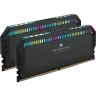 DOMINATOR® PLATINUM RGB 32GB (2x16GB) DDR5 DRAM 6400MT/s CL32 Memory Kit — Black
