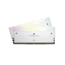 DOMINATOR® TITANIUM RGB 32GB (2x16GB) DDR5 DRAM 6600MT/s CL32 Intel XMP Memory Kit — White