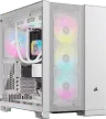 6500D AIRFLOW Mid-Tower-chassi med dubbla kammare – vit