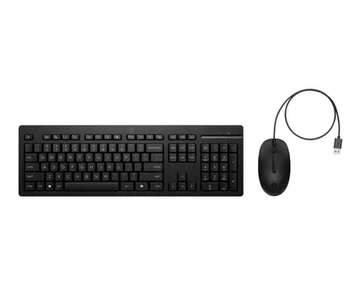 225 Trådat mus och tangentbord kombo