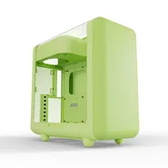 HYTE X50 Macha Milk / Green (Green) - Chassi - Miditower - Gr�n