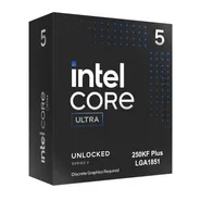 Intel Core Ultra 5 250KF Plus Arrow Lake-S Refresh CPU - 18 kärnor - 3.5 GHz - Intel LGA1851 - Intel Boxed (utan kylare)