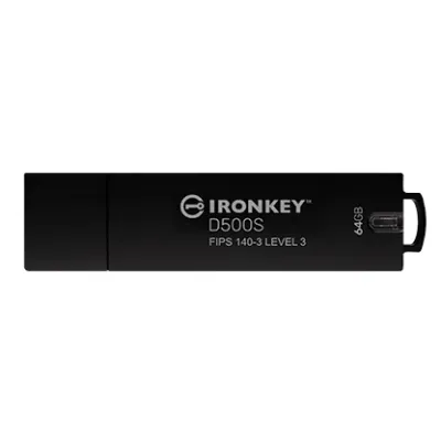 Kingston IronKey D500S USB flash drive 64GB