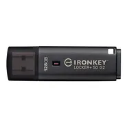 Kingston IronKey Locker+ 50 G2 USB Flash Drive 128GB