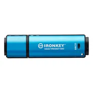 Kingston IronKey Vault Privacy 50 Series 64GB USB 3.2 Gen 1 USB-C