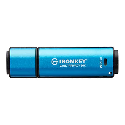Kingston IronKey Vault Privacy 50 Series 256GB USB 3.2 Gen 1 USB-C