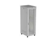 RACK CABINET 19" FREE-STANDING 47U/800X1000 (FLAT PACK) WITH MESH DOOR LCD GREY V2
