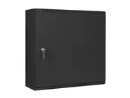 RACK CABINET 19" WALL-MOUNT 6U+3U/540X200 LOW-PROFILE BLACK (ASSEMBLED)