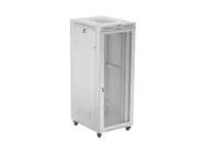 RACK CABINET 19" FREE-STANDING 42U/800X1000 (FLAT PACK) WITH MESH DOOR LCD GREY