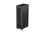 RACK CABINET 19" FREE-STANDING 42U/600X1000 (FLAT PACK) WITH MESH DOOR LCD BLACK V2
