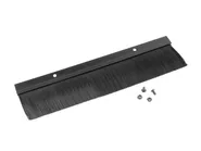 19" CABLE ENTRY BRUSH PANEL BLACK AK-1102-B