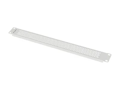 19" BLANKING PANEL 1U MESH GREY