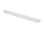 19" BLANKING PANEL 1U MESH GREY