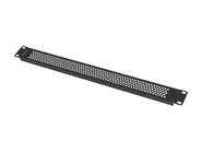19" BLANKING PANEL 1U MESH BLACK