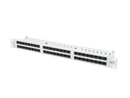 PATCH PANEL 48 PORT 1U 19" CAT.6 UTP GREY