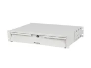 19" DRAWER 2U/483X360MM MAX LOAD CAPACITY UP TO 90KG 4 POINT ASSEMBLY GREY
