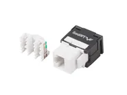 KEYSTONE MODULE TOOLLESS RJ45->LSA CAT.6 UTP 180°