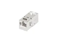 FEED-THRU KEYSTONE CONNECTOR RJ45->RJ45 CAT.6 FTP 90
