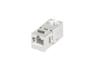 FEED-THRU KEYSTONE CONNECTOR RJ45->RJ45 CAT.5E FTP 90