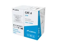LAN CABLE CAT.6 305M SOLID CCA GREY FLUKE PASSED