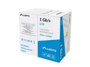 LAN CABLE 1GB/S 305M SOLID CCA YELLOW