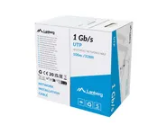 LAN CABLE 1GB/S 100M SOLID CCA GREY