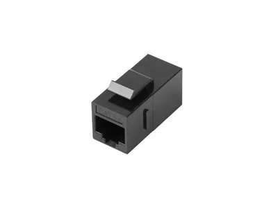 FEED-THRU KEYSTONE CONNECTOR RJ45->RJ45 CAT.5E UTP
