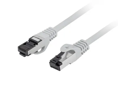 PATCHCORD CAT.8.1 S/FTP LSZH CU 2M GREY FLUKE PASSED
