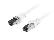 PATCHCORD CAT.8.1 S/FTP LSZH CU 1M WHITE FLUKE PASSED