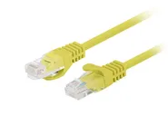 PATCHCORD CAT.5E UTP 0.25M YELLOW FLUKE PASSED