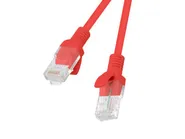PATCHCORD CAT.5E UTP 0.5M RED FLUKE PASSED 10-PACK