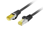 PATCHCORD CAT.6A S/FTP LSZH CU 2M BLACK FLUKE PASSED