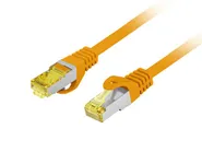 PATCHCORD CAT.6A S/FTP LSZH CU 1M ORANGE FLUKE PASSED