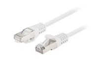 PATCHCORD CAT.6 FTP 0.5M WHITE FLUKE PASSED 10-PACK